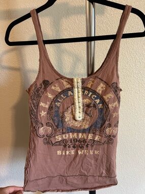 Free people Women’s Sleeveless Graphic Tank Top
